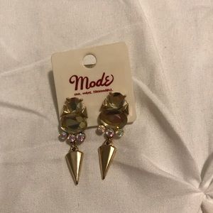 rhinestone earrings